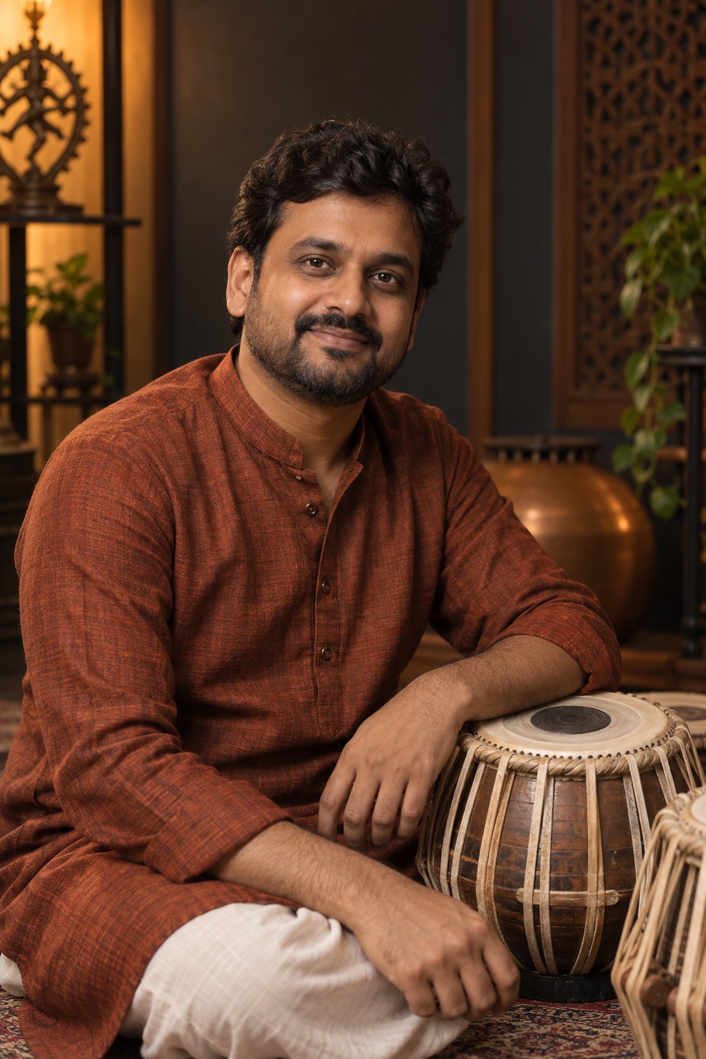Illustrative portrait for the rhythm and percussion faculty