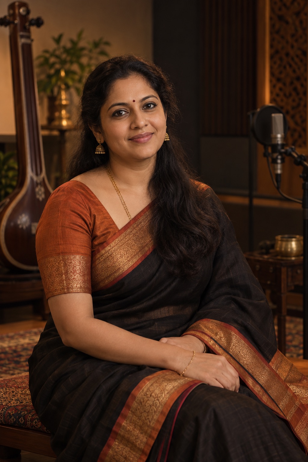 Illustrative portrait for the voice and music faculty